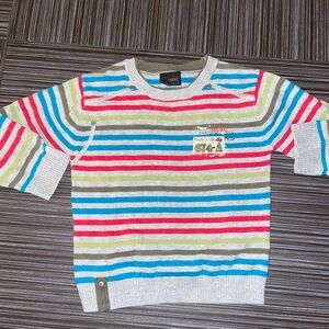 Boy’s light weight sweater size 18-24 months 1.5-2 years blue grey